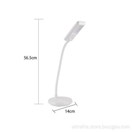 Touch Sensor LED Table Lamp with USB Charger